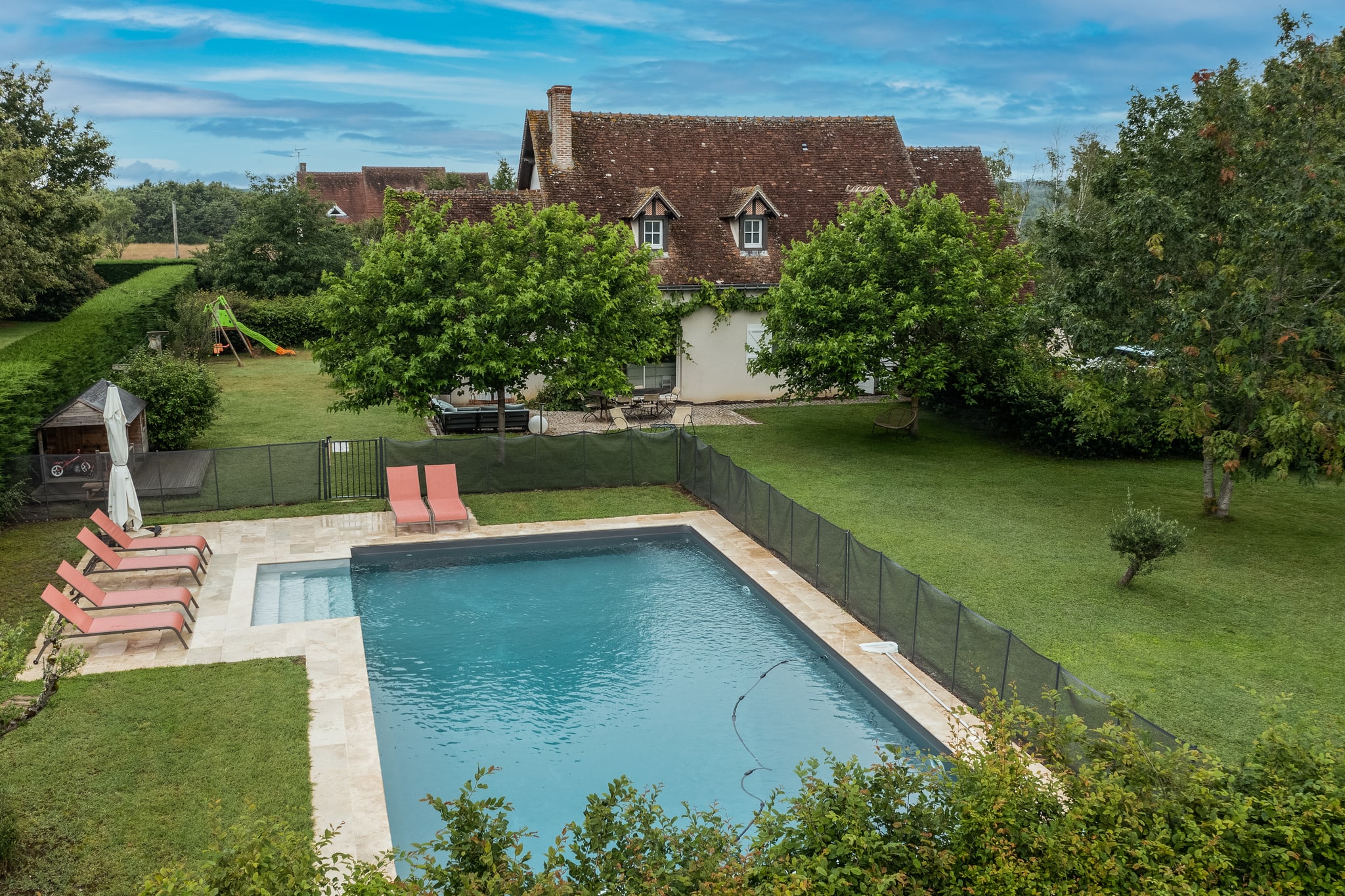 Piscine et jacuzzis - La Grange de Léonie